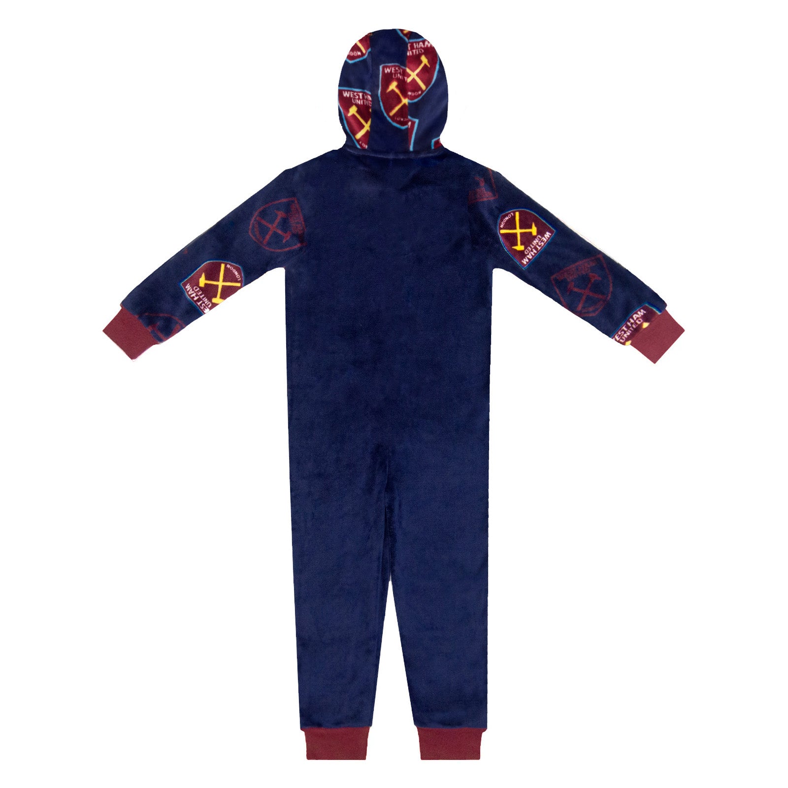 West Ham United onesie for kids in blue